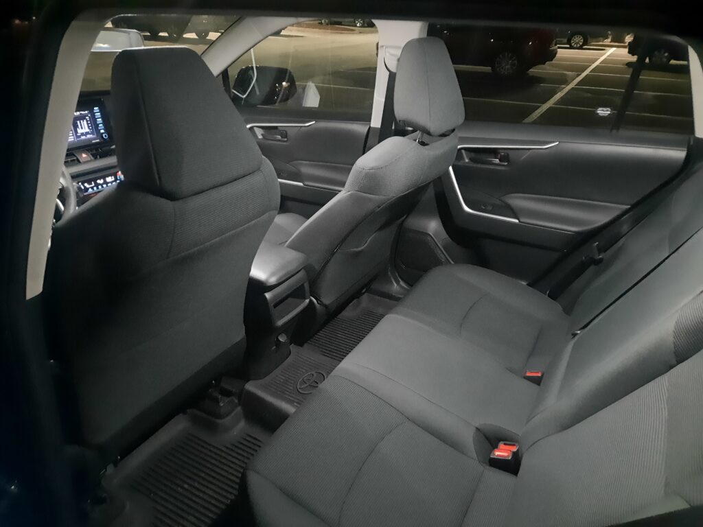 rav4 interior light upgrade - rear seats