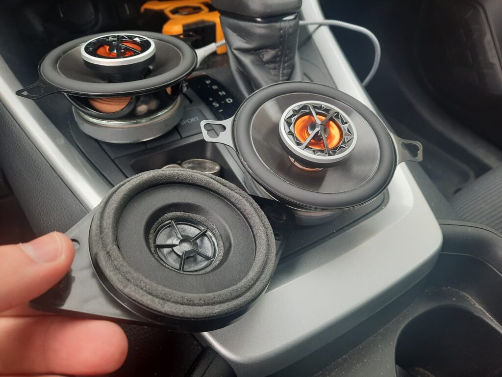 new and old dashboard speaker comparison