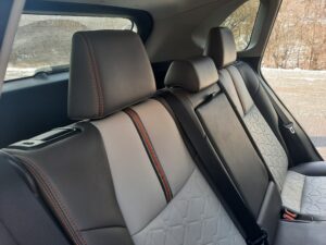 softex back seats top section