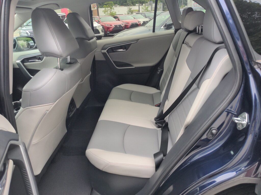 toyota rav4 ash interior back seats