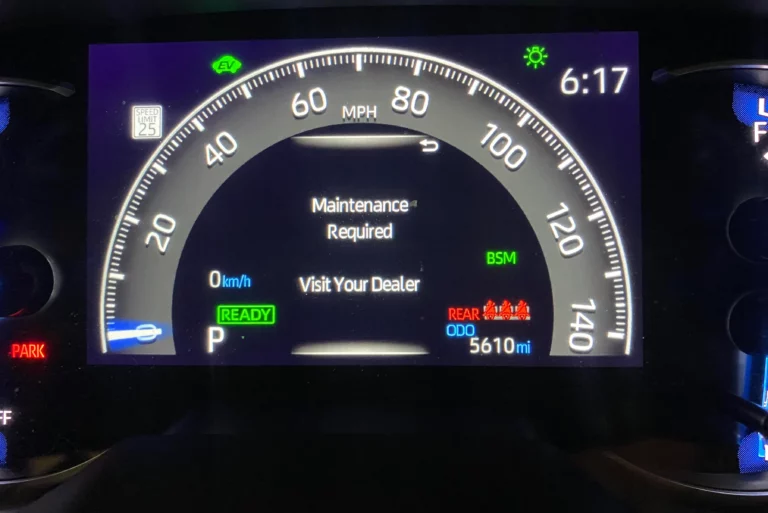 “Maintenance Required” Message on Your RAV4? (Here’s Why)