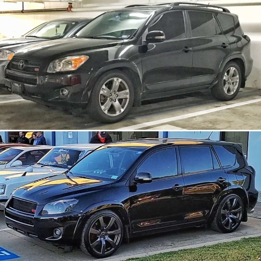turbocharged rav4 before and after