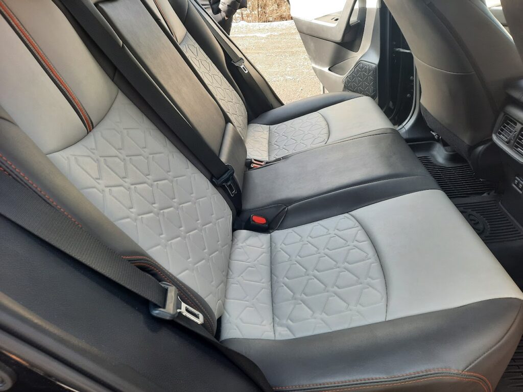 mocha softex rear seats